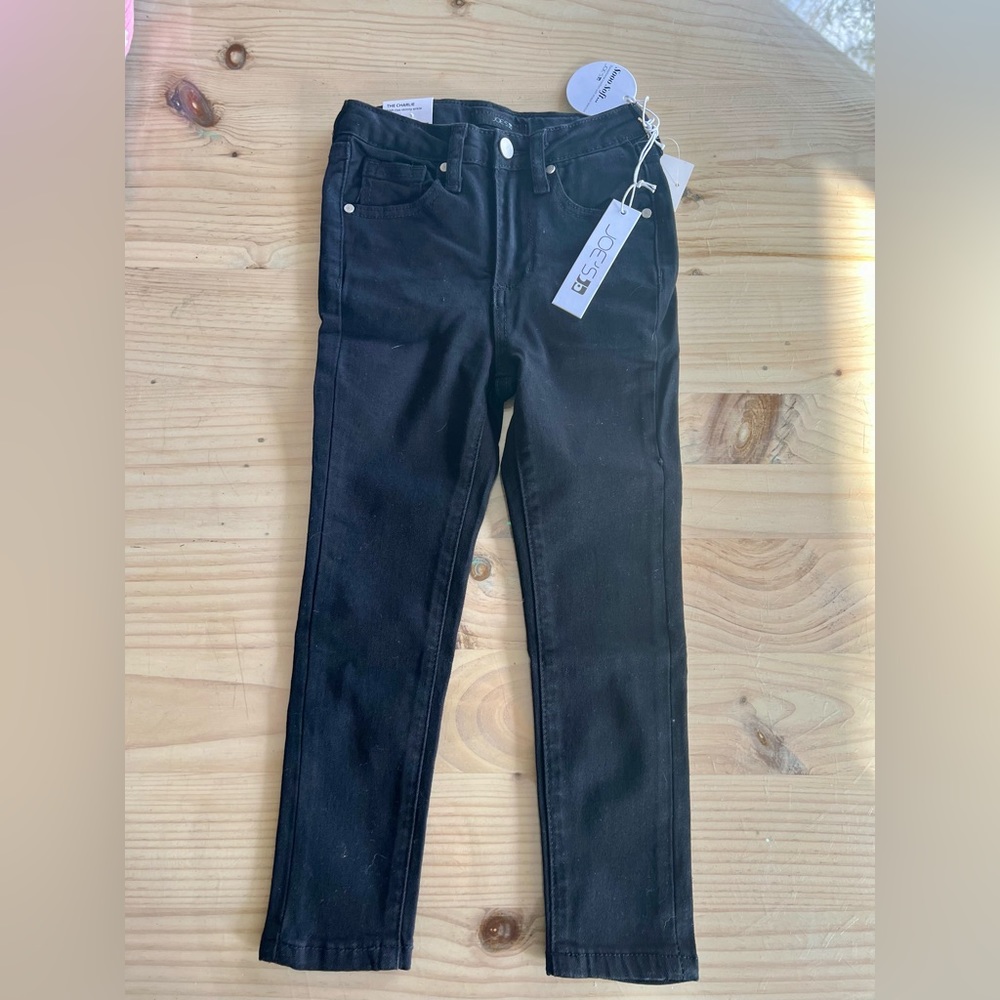 Joes jeans black - high rise skinny ankle